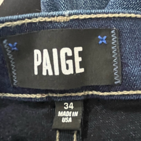 Paige Federal Slim Straight Jeans Size 34 - Picture 6 of 7